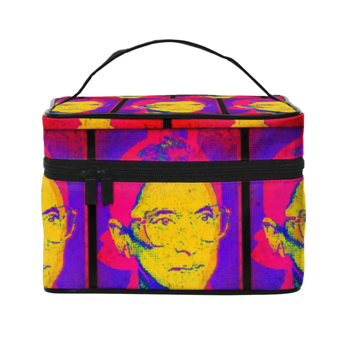 Womens Rights Pop Art Cosmetic Bag Ruth Bader Ginsburg Woman Storage Organizers with Handle Bathroom Large Capacity Makeup Pouch
Womens Rights Pop Art Cosmetic Bag Ruth Bader Ginsburg Woman Storage Organizers with Handle Bathroom Large Capacity Makeup Pouch
