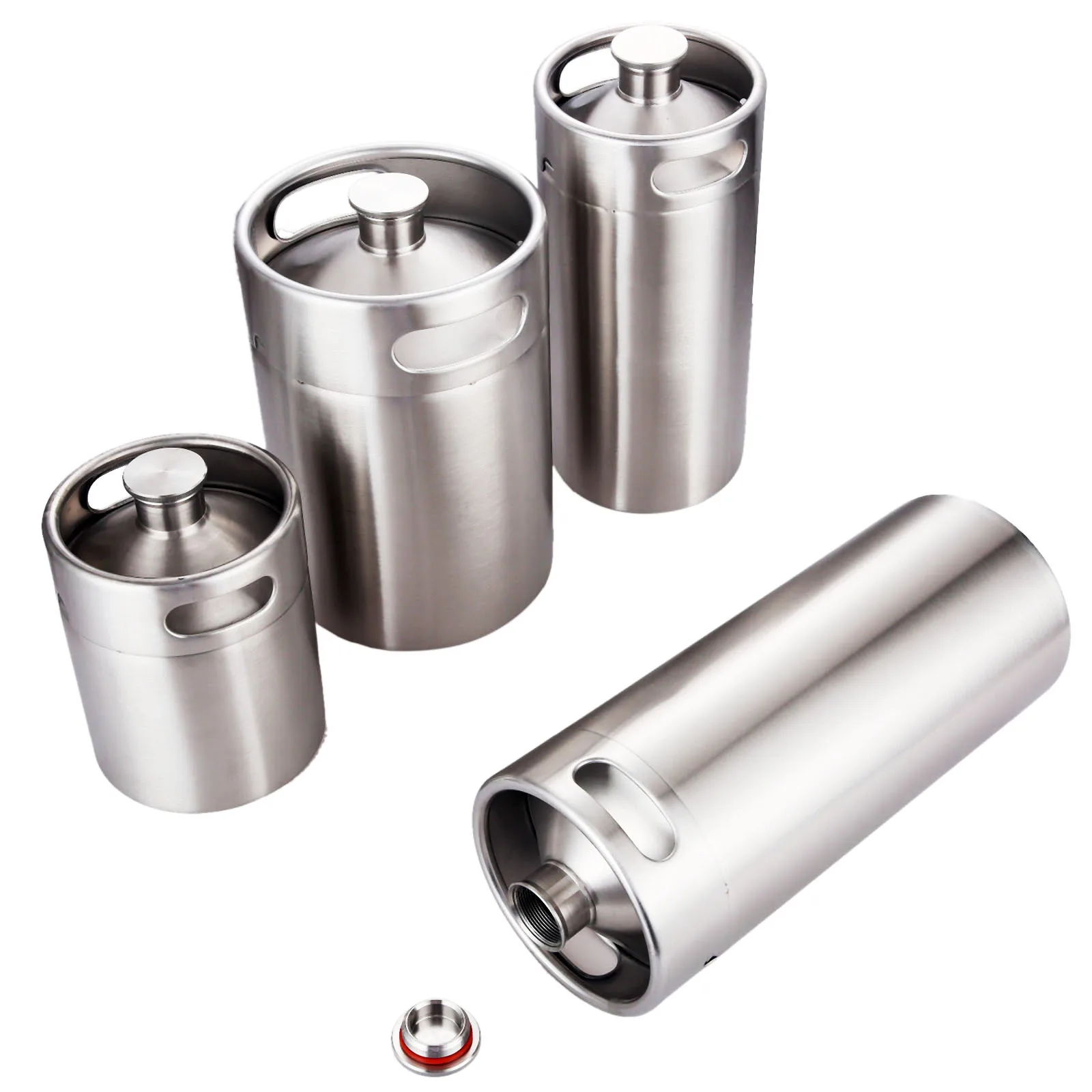 2/3.6/4/5L Stainless Steel Mini Keg Beer Pressurized Growler Portable Beer Bottle Home Brewing Beer Making Home Bar Tool
2/3.6/4/5L Stainless Steel Mini Keg Beer Pressurized Growler Portable Beer Bottle Home Brewing Beer Making Home Bar Tool