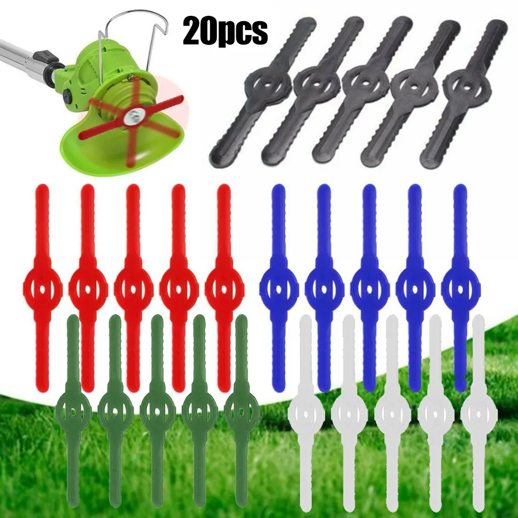 20pcs Grass Trimmer Blades Plastic Blades For Replace The Cutting Head Blade Of Lawn Mower Multi Color Garden Power Tool Part
20pcs Grass Trimmer Blades Plastic Blades For Replace The Cutting Head Blade Of Lawn Mower Multi Color Garden Power Tool Part