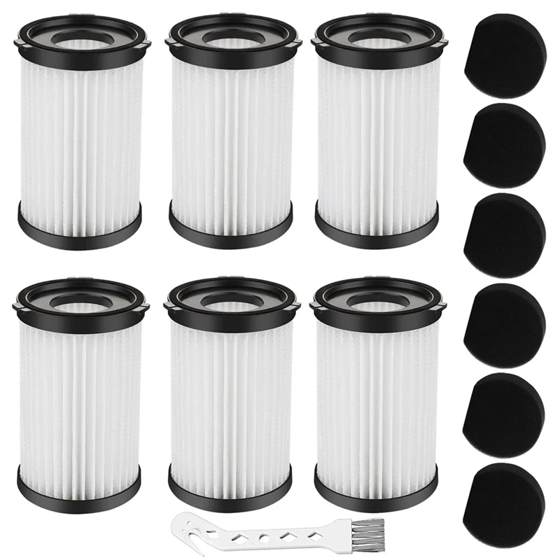 6 Pcs Vacuum Cleaner Filter Replacement Filter Suitable For MOOSOO E600 V600 D600/D601 HEPA Filter
6 Pcs Vacuum Cleaner Filter Replacement Filter Suitable For MOOSOO E600 V600 D600/D601 HEPA Filter