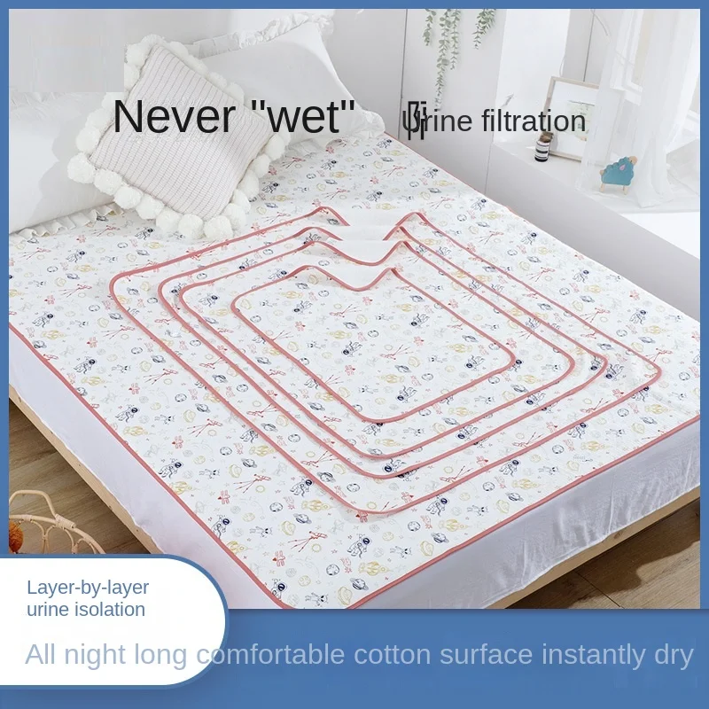 Multi-size Incontinence Pad for Bed Wetting Urine Cloth Waterproof Cover Washable Soft Cotton Protector Kid Adlut Elder Freeship
Multi-size Incontinence Pad for Bed Wetting Urine Cloth Waterproof Cover Washable Soft Cotton Protector Kid Adlut Elder Freeship