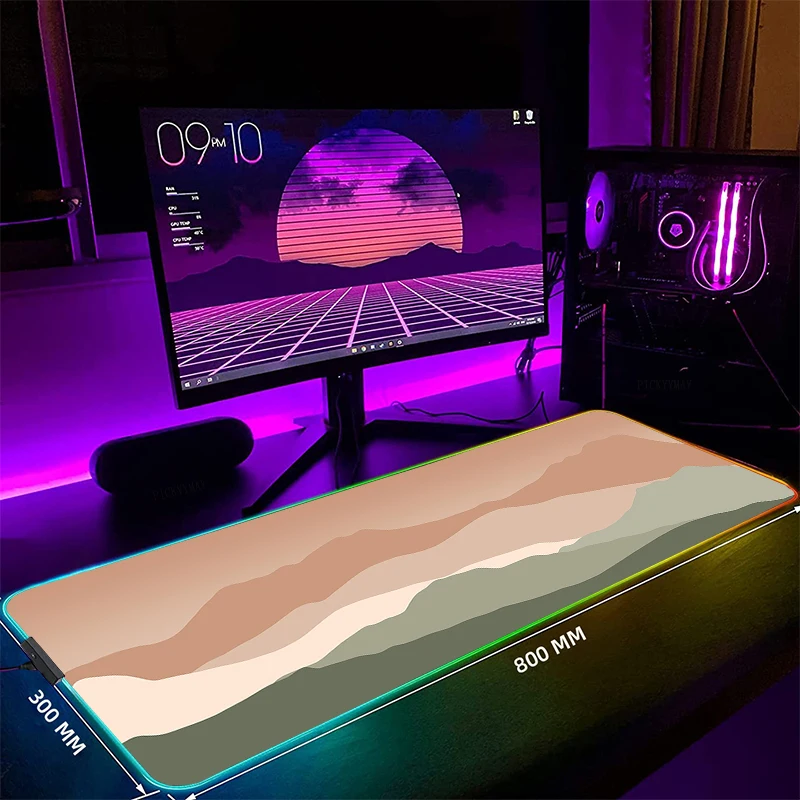 Mount Bright Large RGB Gamer Mousepad Mouse Mat Gaming Mousepads LED Keyboard Mats Luminous Desk Pads Mouse Pad For PC
Mount Bright Large RGB Gamer Mousepad Mouse Mat Gaming Mousepads LED Keyboard Mats Luminous Desk Pads Mouse Pad For PC