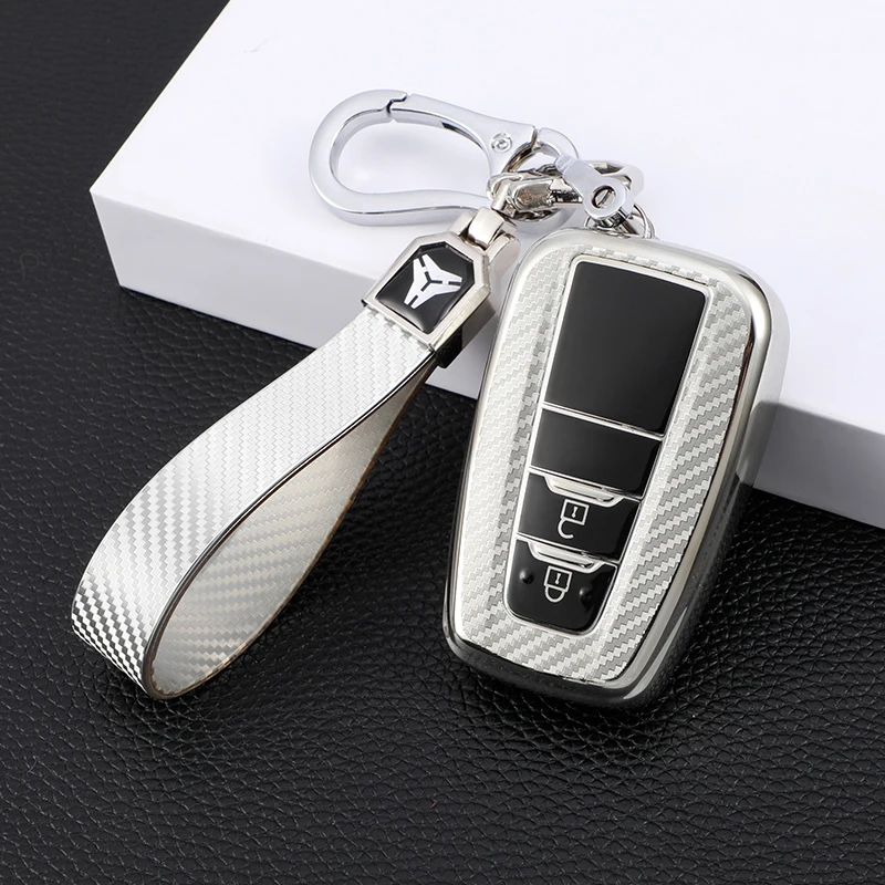 Car Smart 2 Button Key Case Cover Bag Keychain for Toyota Avalon Camry RAV4 Prius CHR C-HR Corolla Land Cruiser Prado
Car Smart 2 Button Key Case Cover Bag Keychain for Toyota Avalon Camry RAV4 Prius CHR C-HR Corolla Land Cruiser Prado