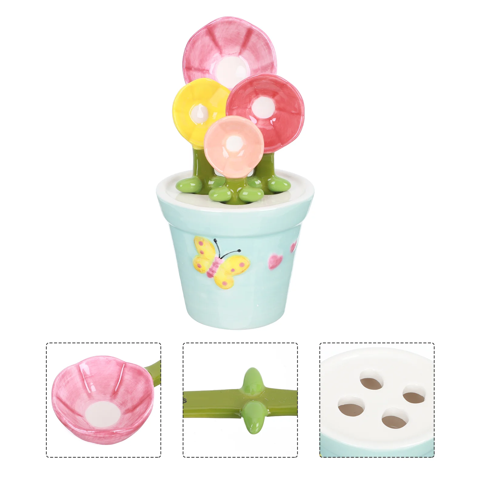 Petal Measuring Spoon Mini Spoon Porcelain Spoon Tablespoon Restaurant Measuring Scoop Ceramics Serving Spoons Child 
Petal Measuring Spoon Mini Spoon Porcelain Spoon Tablespoon Restaurant Measuring Scoop Ceramics Serving Spoons Child