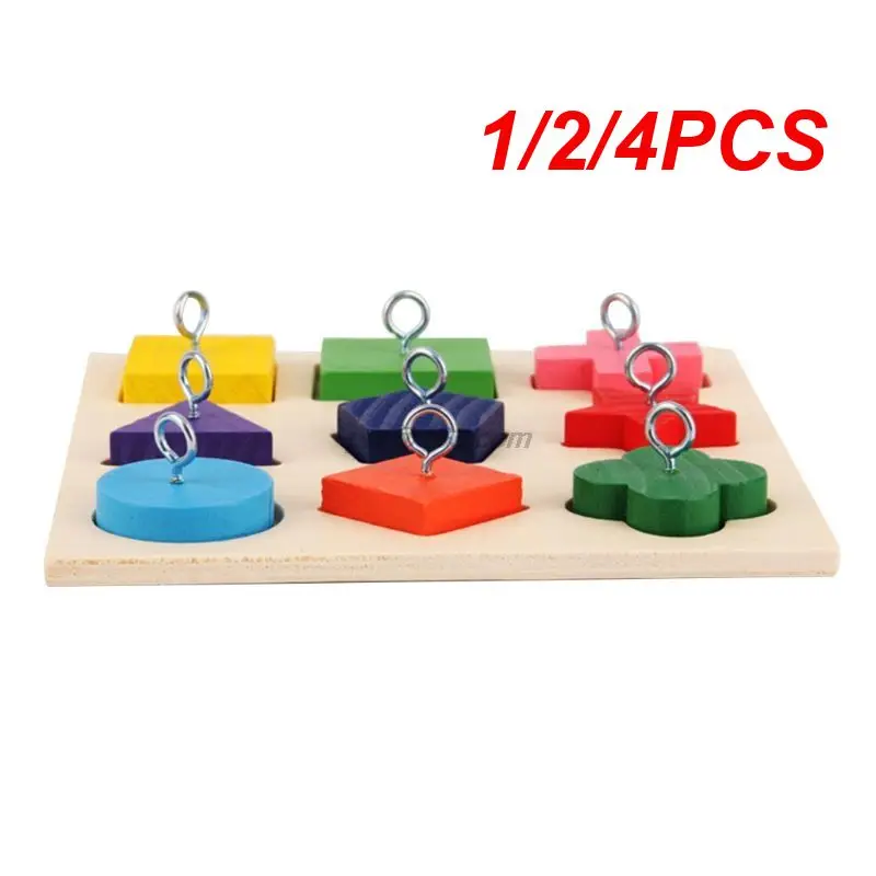 1/2/4PCS Parrot Educational Toys Parrot Interactive Rattan Toys Wooden Block Birds Puzzle Toy Bird Supplies
1/2/4PCS Parrot Educational Toys Parrot Interactive Rattan Toys Wooden Block Birds Puzzle Toy Bird Supplies
