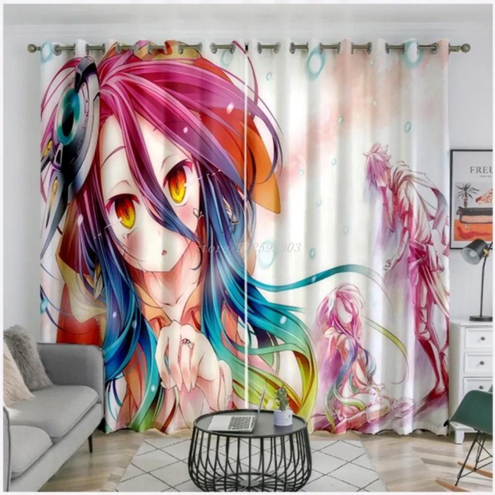 No Game No Life Blackout Curtain Kawaii Girls Window Drapes Japan Anime Kitchen Curtain Bedroom Living Room Window Treatment
No Game No Life Blackout Curtain Kawaii Girls Window Drapes Japan Anime Kitchen Curtain Bedroom Living Room Window Treatment