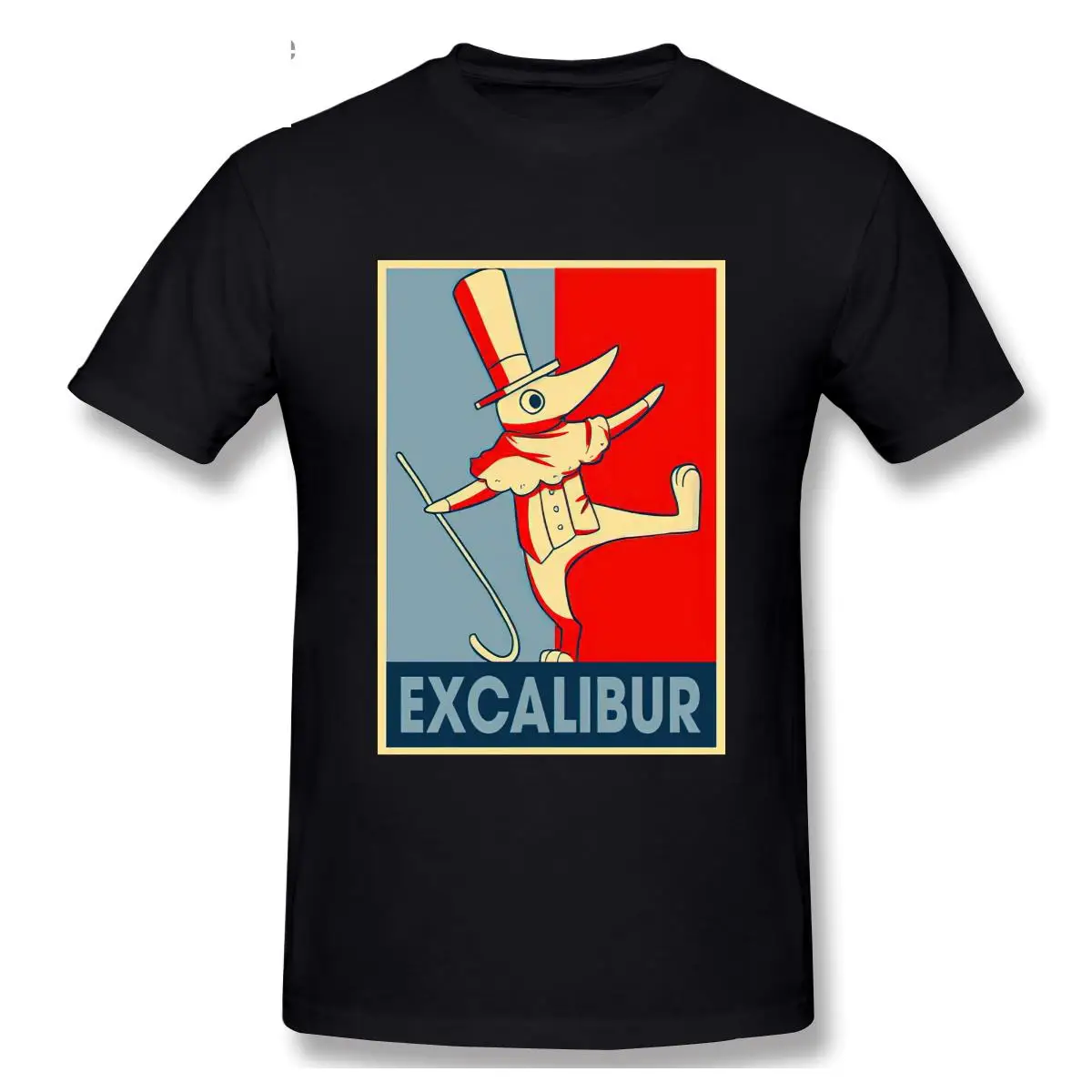 

Футболка с мультяшным аниме винтажный Excalibur, японская фантазия, аниме, Пожиратель души, символ короткий рукав, повседневные мужские футболк...