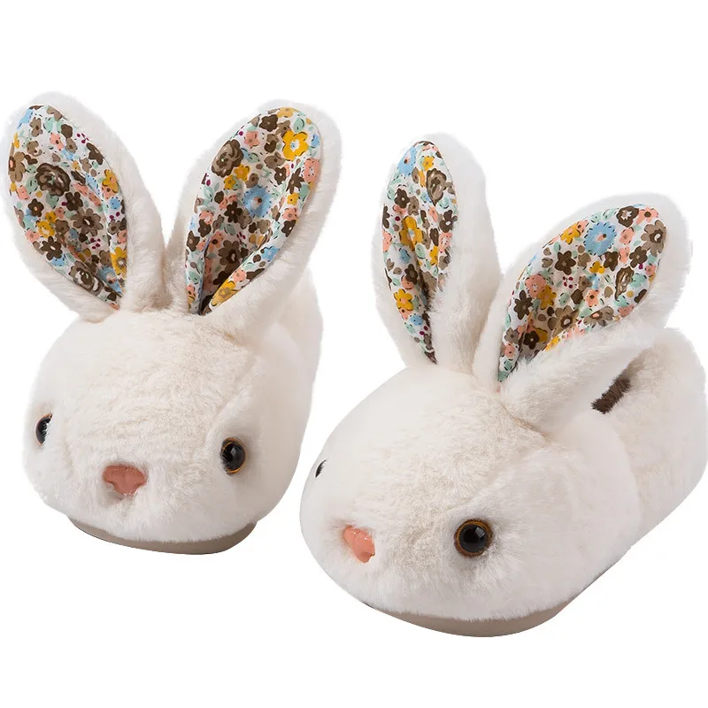 Soft Plush Slippers Girl Cute Cartoon Rabbit Children Cotton Slipper Winter Warm Baby Home Non-slip Plush Shoe Bunny Flat Slides
Soft Plush Slippers Girl Cute Cartoon Rabbit Children Cotton Slipper Winter Warm Baby Home Non-slip Plush Shoe Bunny Flat Slides