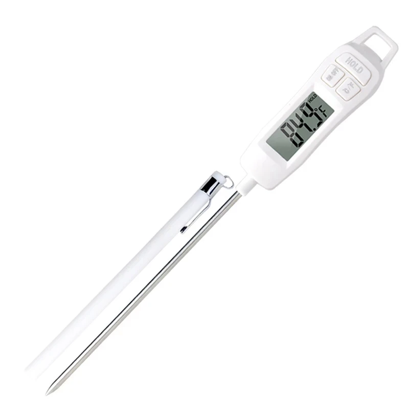 TP400 Electronic Food Thermometer With Pen Holder Digital Barbecue Dining Household Baking Thermometer
TP400 Electronic Food Thermometer With Pen Holder Digital Barbecue Dining Household Baking Thermometer