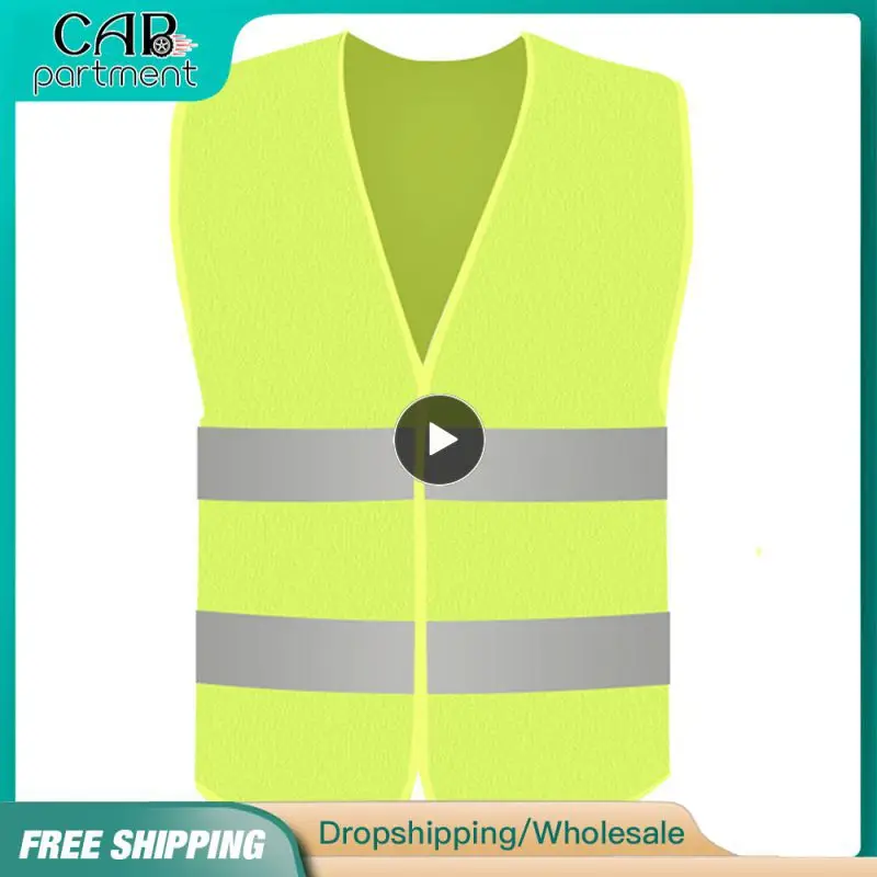 Car Reflective Clothing For Safety Traffic Safety Vest Yellow Visibility High Visibility Outdoor Running Cycling Sports Vest 
Car Reflective Clothing For Safety Traffic Safety Vest Yellow Visibility High Visibility Outdoor Running Cycling Sports Vest