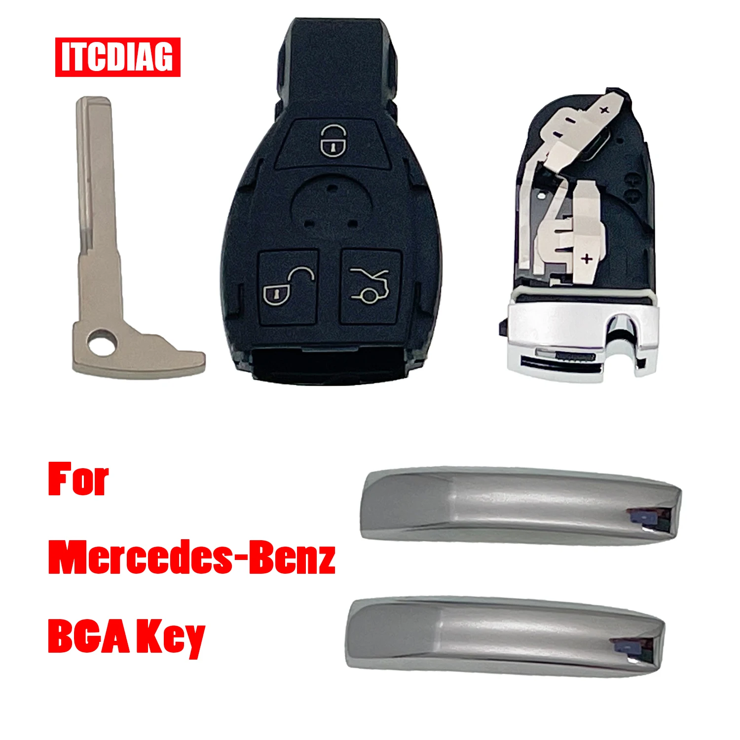 1 шт. корпус BGA для смарт-ключей Mercedes-Benz, корпус дистанционного управления, хромированная деталь, SL ML SLK CLK E, держатель, вставка ключа с логотипом
1 шт. корпус BGA для смарт-ключей Mercedes-Benz, корпус дистанционного управления, хромированная деталь, SL ML SLK CLK E, держатель, вставка ключа с логотипом