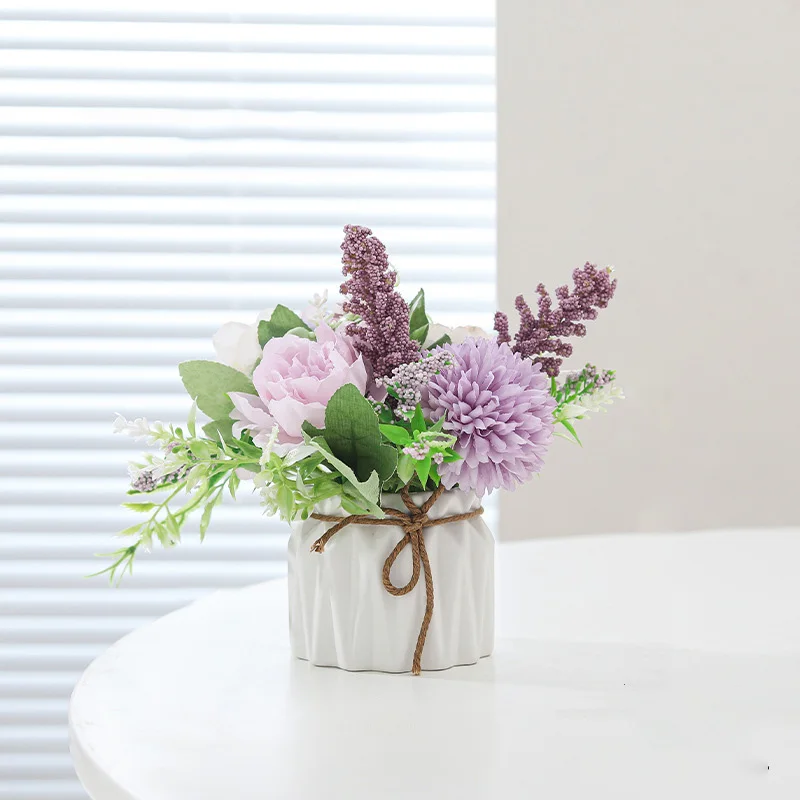 1 Set Bouquet Potted Artificial Flower Hydrangea Flower Potted Simulation Desktop Decoration Home Decor Ceramic Basin Creative
1 Set Bouquet Potted Artificial Flower Hydrangea Flower Potted Simulation Desktop Decoration Home Decor Ceramic Basin Creative