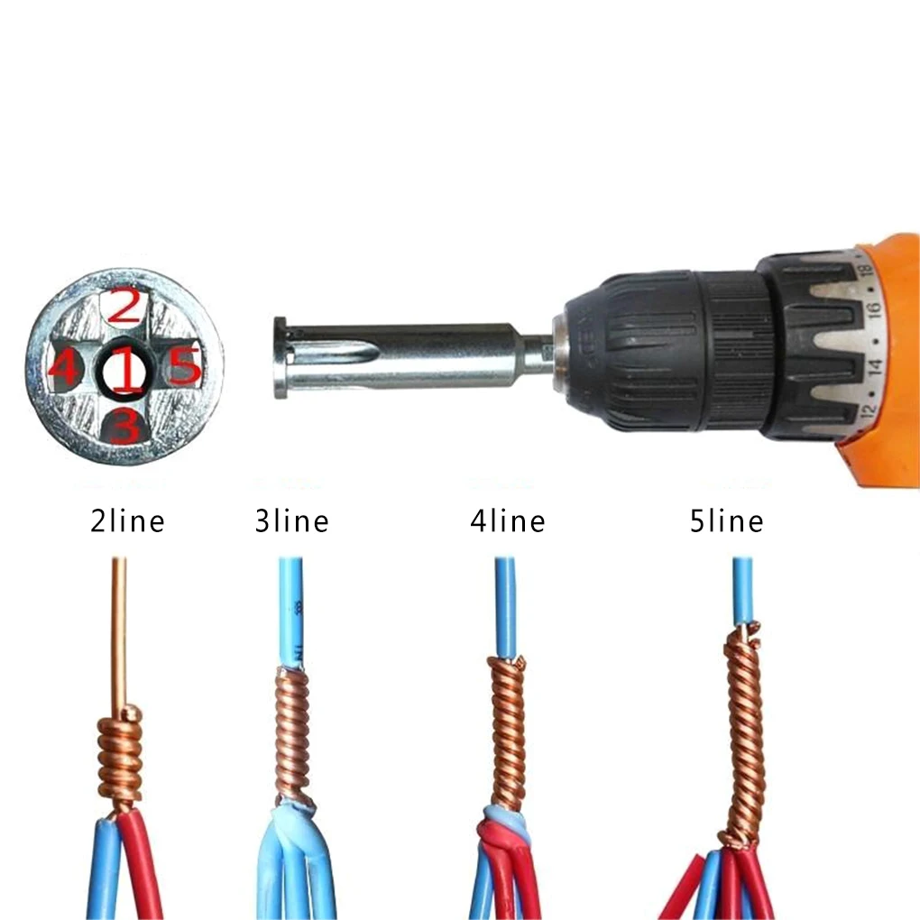 Electrician Wire Stripper Automatic Peeling Twisted Line Device General Connector Twisting Tools
Electrician Wire Stripper Automatic Peeling Twisted Line Device General Connector Twisting Tools
