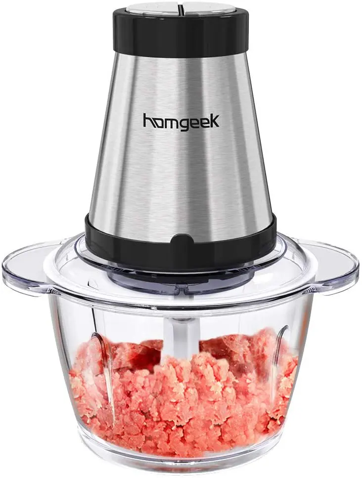 Chopper, 5 Cup Portable Food Processor for Vegetable, Onion, Nut, Meat and More, Fast & Slow 2-Speed,4 Sharp Blades, 300 Watt
Chopper, 5 Cup Portable Food Processor for Vegetable, Onion, Nut, Meat and More, Fast & Slow 2-Speed,4 Sharp Blades, 300 Watt