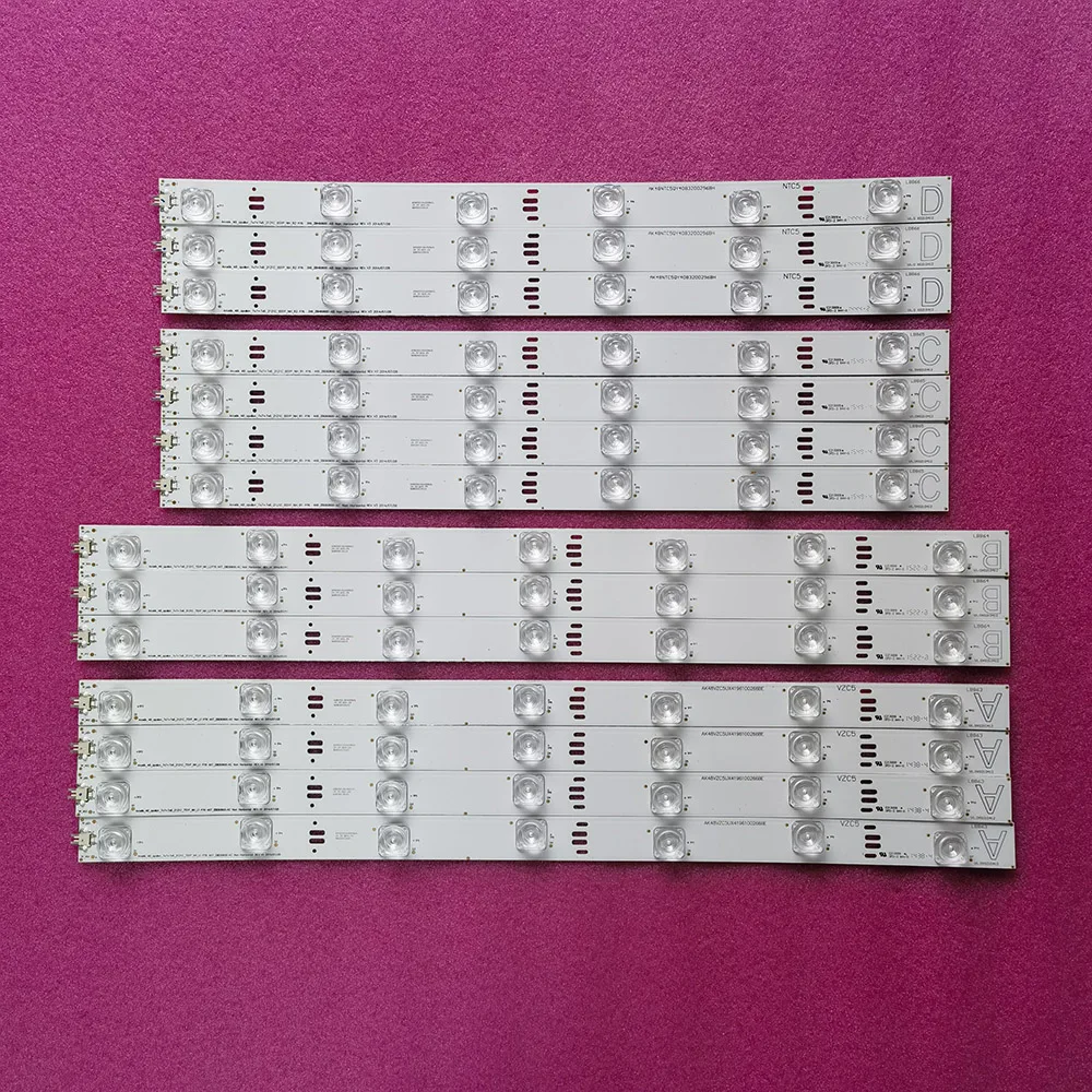 14 PCS New LED Strip 48VLX-8582-SP ZBE60600-AC For Arcelik_48_apollon_7X7 ZBG60600-AC ZBH60600-AC ZBF60600-AC ZBH60600-AB
14 PCS New LED Strip 48VLX-8582-SP ZBE60600-AC For Arcelik_48_apollon_7X7 ZBG60600-AC ZBH60600-AC ZBF60600-AC ZBH60600-AB