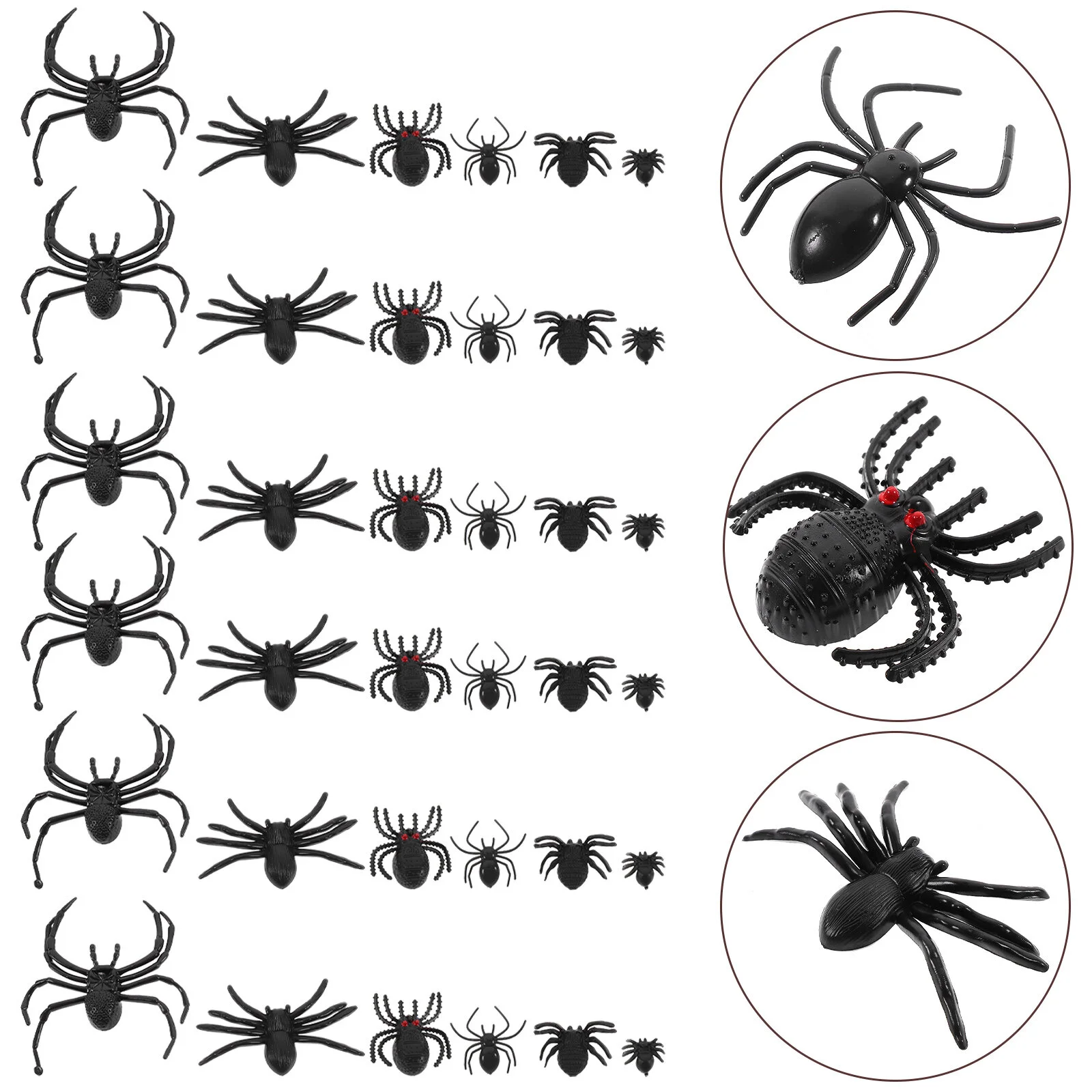 Accessories Halloween Scene Supplies Prank Spider Model Plastic Scary Spiders Models Festival Adornment
Accessories Halloween Scene Supplies Prank Spider Model Plastic Scary Spiders Models Festival Adornment