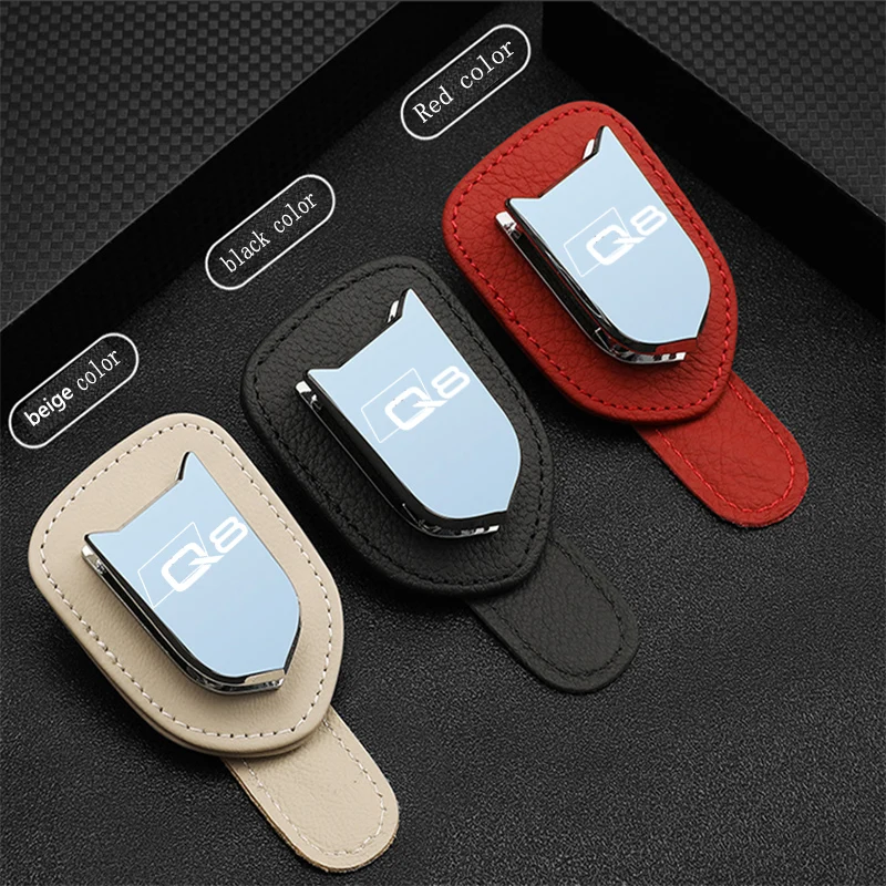 Car Eyeglass Holder Clip Glasses Case Storage Clip Sunglasses Holder for Audi Q8 4MN Eyeglass Case Accessories
Car Eyeglass Holder Clip Glasses Case Storage Clip Sunglasses Holder for Audi Q8 4MN Eyeglass Case Accessories
