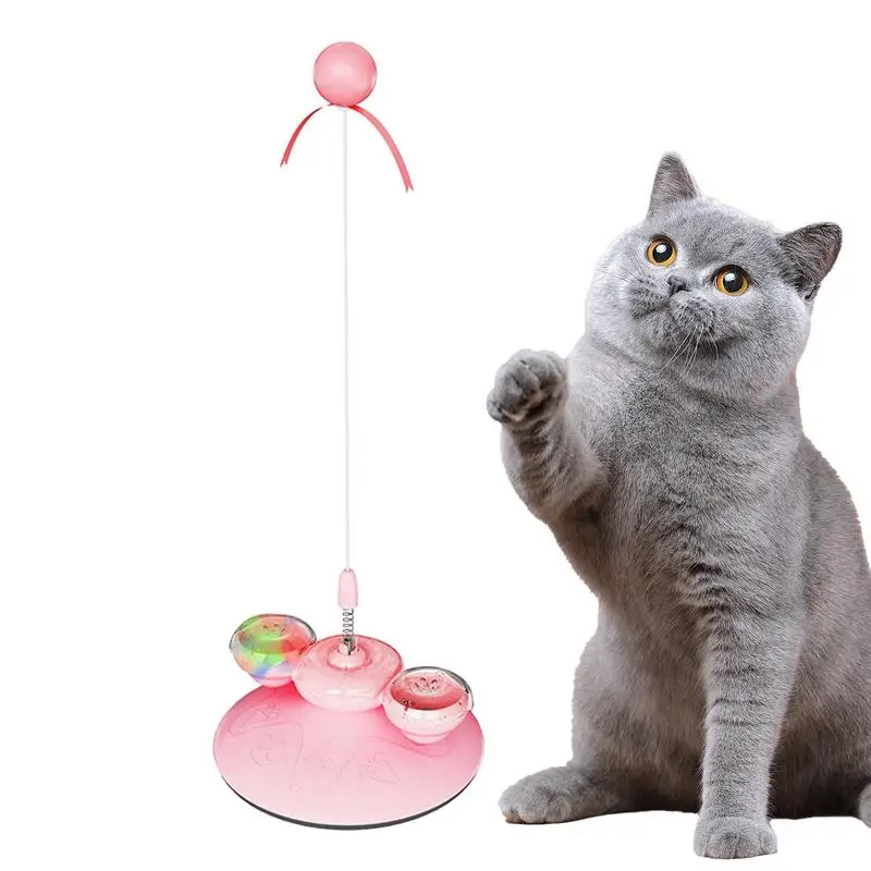 Handfree Cat Toys Interactive Playing Teaser Wand Suction Cup Toy For Cat Ball Pet Toys Sucker Playthings Kitten Products
Handfree Cat Toys Interactive Playing Teaser Wand Suction Cup Toy For Cat Ball Pet Toys Sucker Playthings Kitten Products