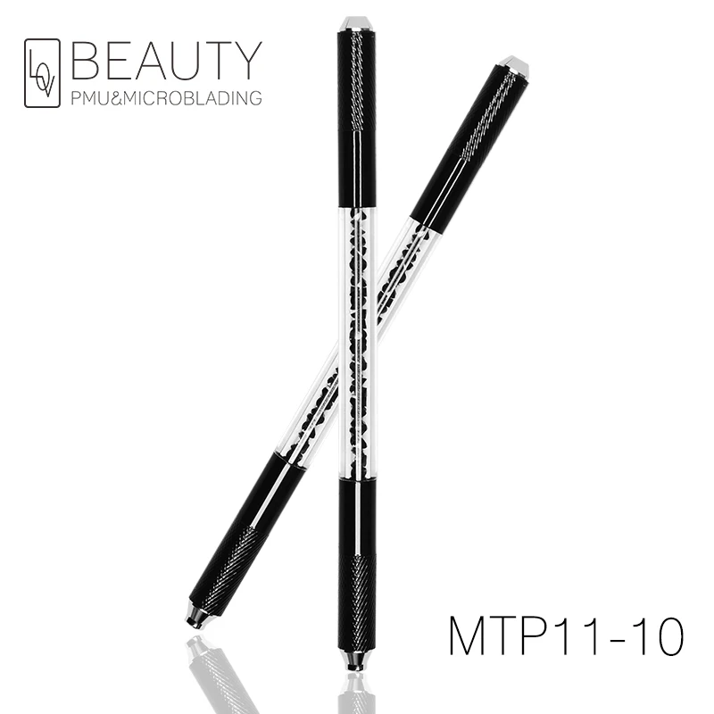 Professional Permanent Makeup Double Heads Black Pearl Microblading Manual Pen Multifunctional Tattoo Eyebrow Holder
Professional Permanent Makeup Double Heads Black Pearl Microblading Manual Pen Multifunctional Tattoo Eyebrow Holder