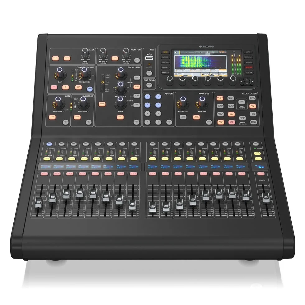 Midas M32R Live 40-channel Digital Mixing Console With 16 Midas Preamps Pa Sound System Digital Mixer
Midas M32R Live 40-channel Digital Mixing Console With 16 Midas Preamps Pa Sound System Digital Mixer
