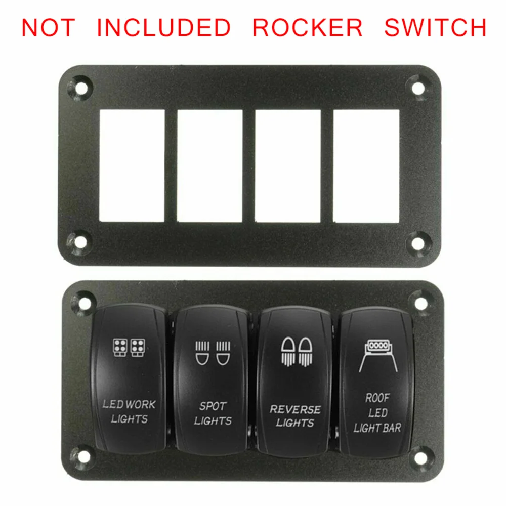 Motorcycles Rocker Switch Panel Holder Motors Aluminum Alloy Dash Board LED Rocker Marine Metal Holder Trailers
Motorcycles Rocker Switch Panel Holder Motors Aluminum Alloy Dash Board LED Rocker Marine Metal Holder Trailers