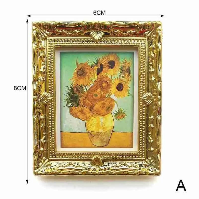 Mini House Miniature 1:12 Diy Photo Frame Antique Painting Oil House Diy Manny Accessories Frame Decoration P8t1
Mini House Miniature 1:12 Diy Photo Frame Antique Painting Oil House Diy Manny Accessories Frame Decoration P8t1
