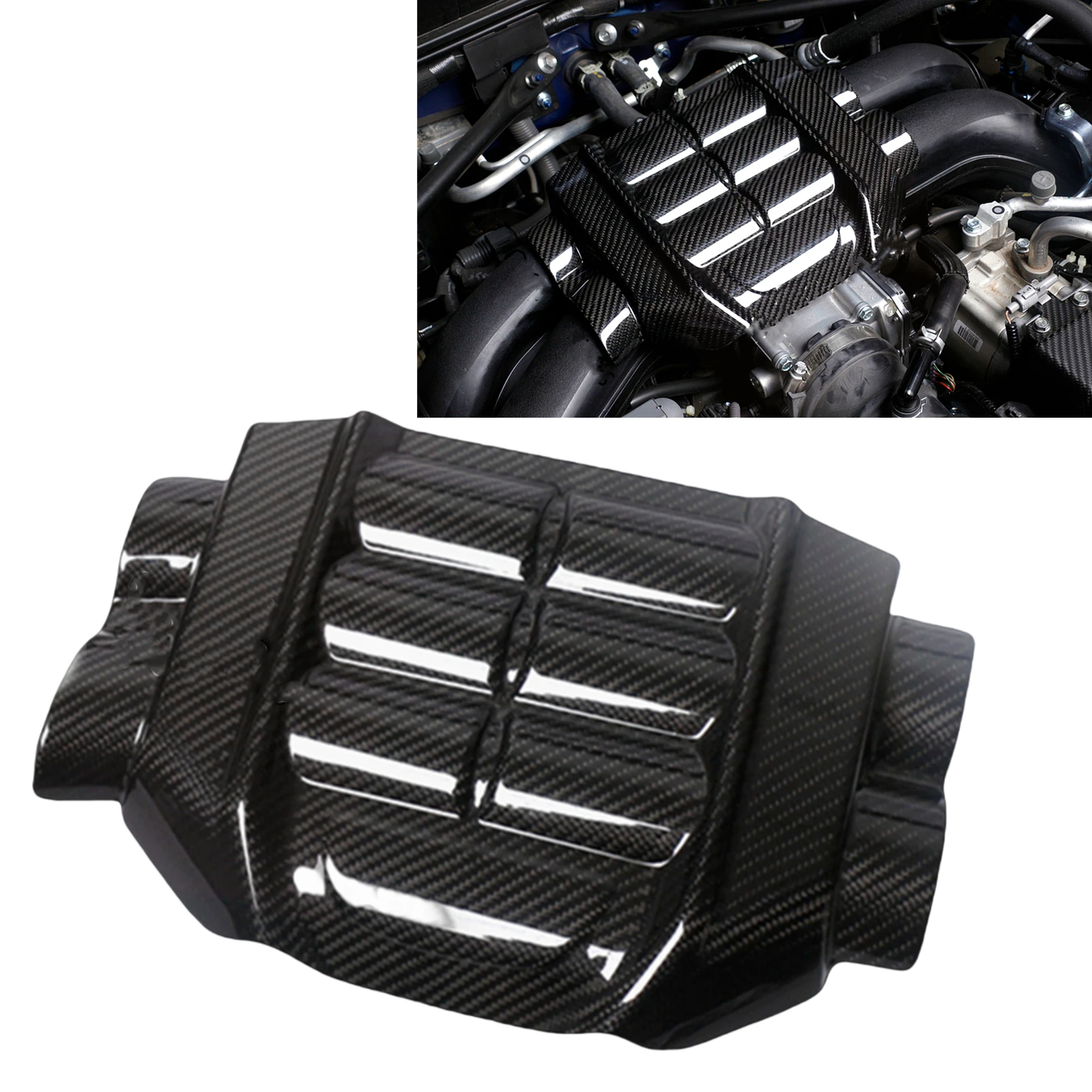 Верхняя крышка капота двигателя автомобиля защита для Subaru BRZ Toyota GR86 2022 2023 2024