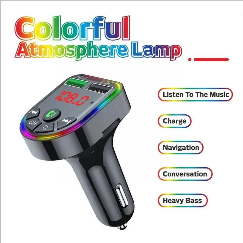 New Bluetooth Wireless Car Kit Handfree Mp3 Player Usb Transmitter 64gb Usb Max Sd With Dual Support Card Fm Charger Car Tf F0z8
New Bluetooth Wireless Car Kit Handfree Mp3 Player Usb Transmitter 64gb Usb Max Sd With Dual Support Card Fm Charger Car Tf F0z8