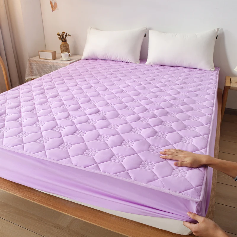 2023 Sanding Cotton Quilted Bed Mattress Protector Skin-friendly Tight-wrap Bed Sheet Thicken Mattress Topper Cover Bed Cover
2023 Sanding Cotton Quilted Bed Mattress Protector Skin-friendly Tight-wrap Bed Sheet Thicken Mattress Topper Cover Bed Cover