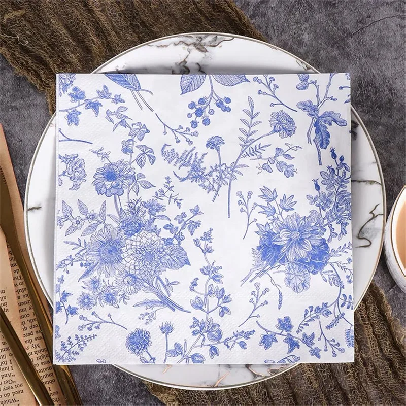 10pcs 33*33cm Blue And White Porcelain Theme paper napkins serviettes decoupage decorated for wedding party virgin wood tissues
10pcs 33*33cm Blue And White Porcelain Theme paper napkins serviettes decoupage decorated for wedding party virgin wood tissues