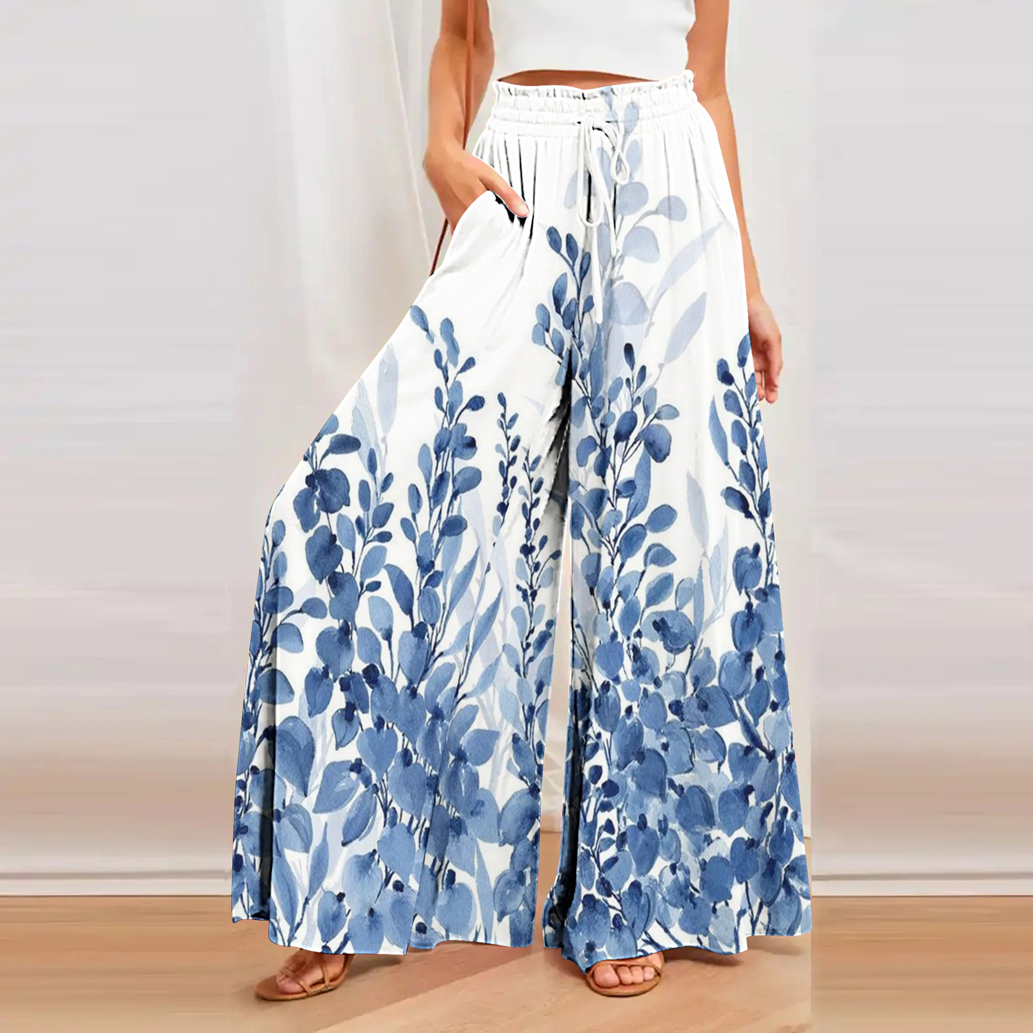 Digital Printed Casual Breathable Beach Pants 2023 Fashionable Spring/Summer New Women's Oversized Wide Leg Pants Yoga Exercise
Digital Printed Casual Breathable Beach Pants 2023 Fashionable Spring/Summer New Women's Oversized Wide Leg Pants Yoga Exercise