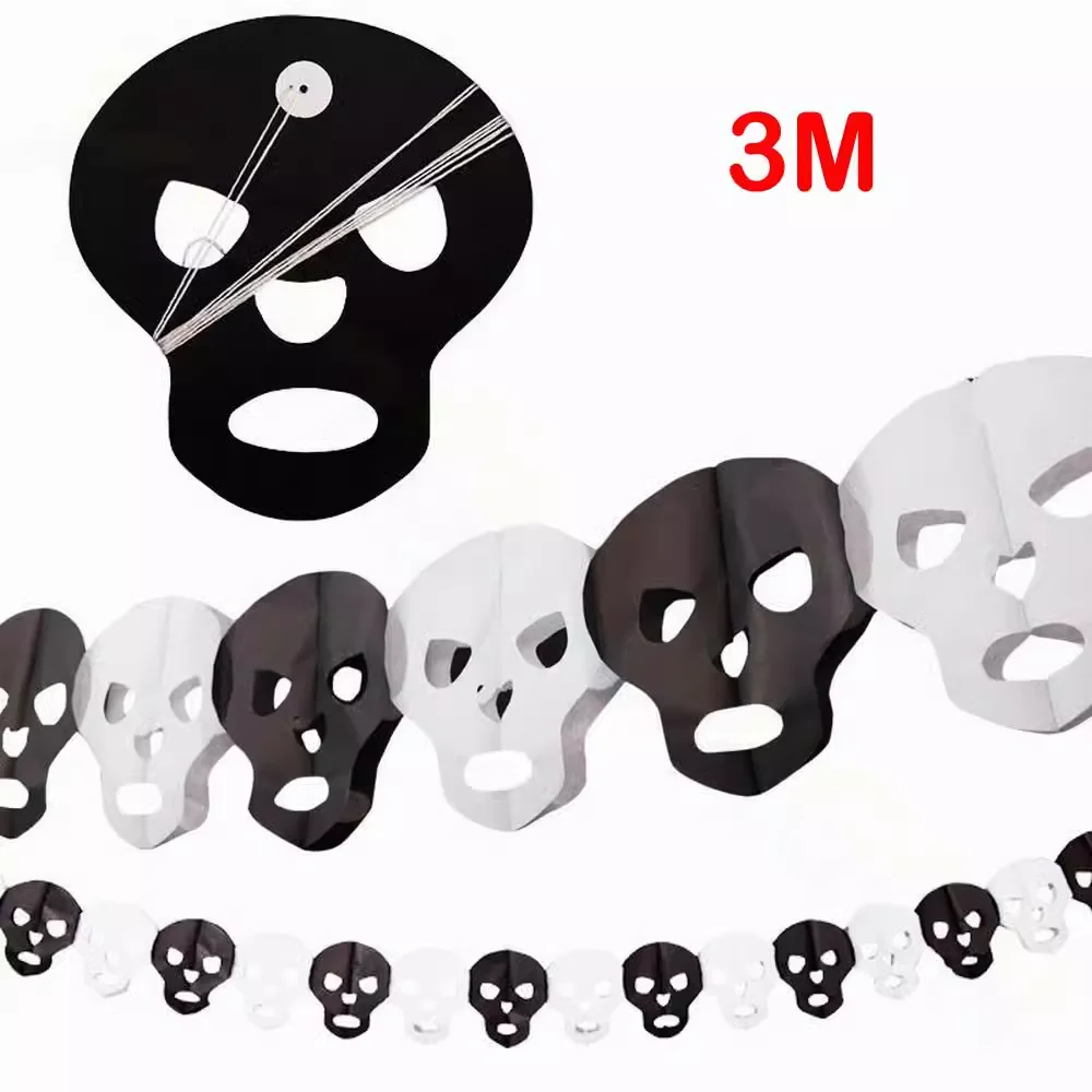 Бумажная гирлянда Хэллоуин
Бумажная гирлянда Хэллоуин