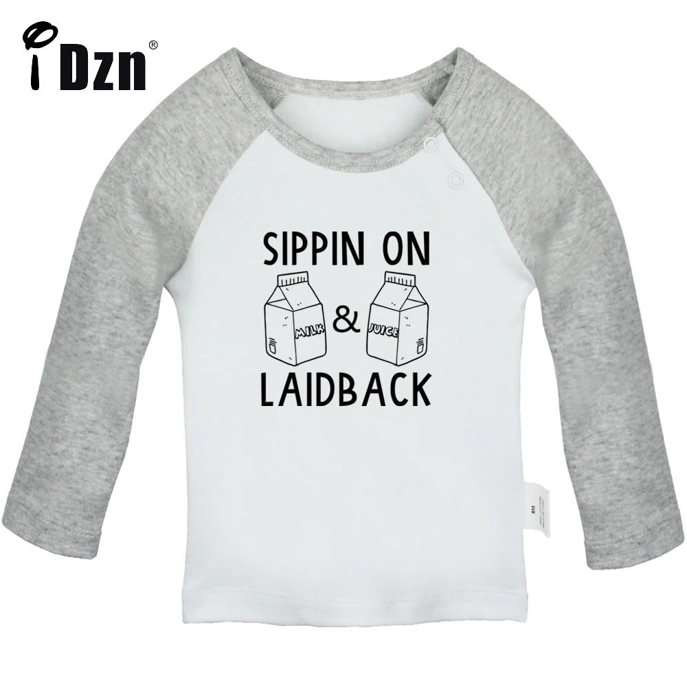 Smile My Mom's a Dentist & Sippin On Milk & Juice Funny Printed Tops Cute Baby Boys T shirt Baby Girls Long Sleeves T-shirts
Smile My Mom's a Dentist & Sippin On Milk & Juice Funny Printed Tops Cute Baby Boys T shirt Baby Girls Long Sleeves T-shirts