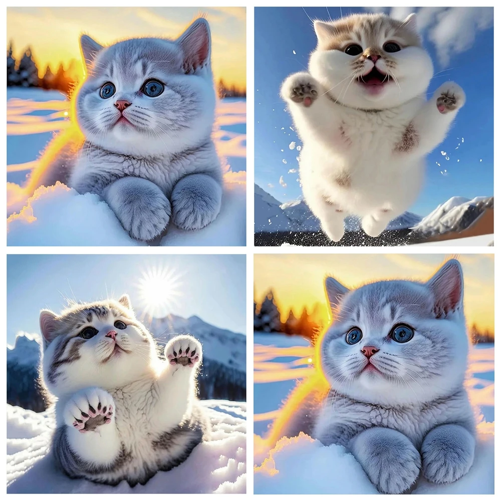 5D Diy Diamond Painting Snow Fat Cat Full Rhinestones Embroidery Mosaic Art Cross Stitch Kits Home Decor New Arrivals 2023
5D Diy Diamond Painting Snow Fat Cat Full Rhinestones Embroidery Mosaic Art Cross Stitch Kits Home Decor New Arrivals 2023
