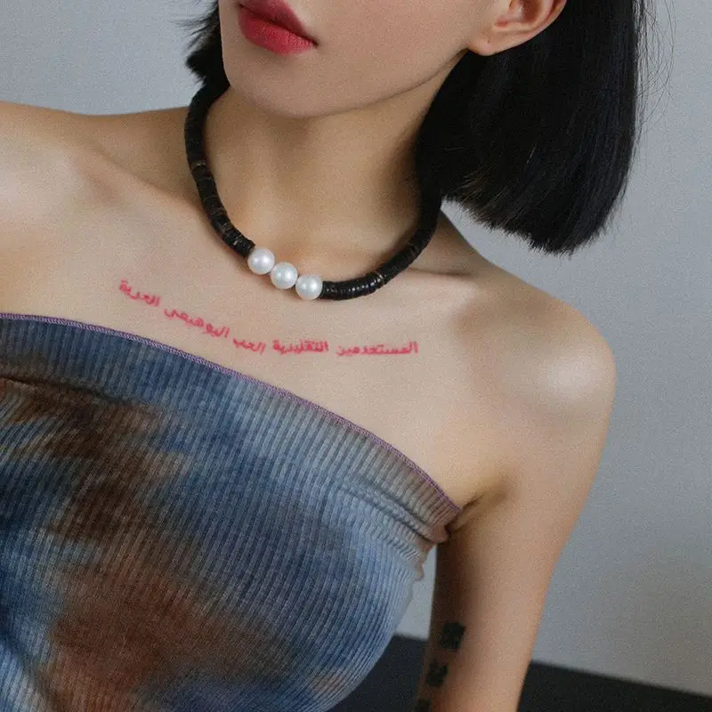 Timeless Wonder Natural Shell Faux Pearl Chains Choker Necklaces for Women Jewelry Goth Kpop Runway Collier Egirl Boho Top 4511
Timeless Wonder Natural Shell Faux Pearl Chains Choker Necklaces for Women Jewelry Goth Kpop Runway Collier Egirl Boho Top 4511
