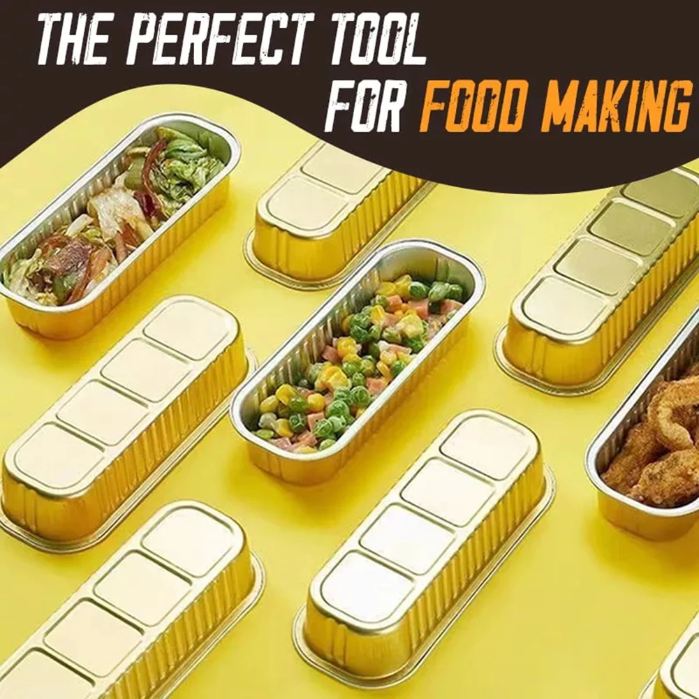 Disposable Aluminum Foil Tin Box Multipurpose Rectangular Tin Foil Packing Box Rectangular Packing Box Home Kitchen Organizer
Disposable Aluminum Foil Tin Box Multipurpose Rectangular Tin Foil Packing Box Rectangular Packing Box Home Kitchen Organizer