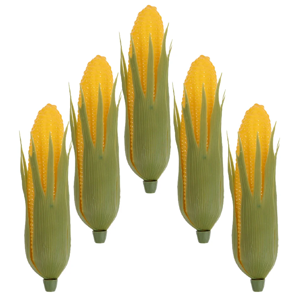 5 Pcs Simulation Corn Artificiales Para Artificial Fruit Decorations Faux Veggies Plastic Fake Corn Cob
5 Pcs Simulation Corn Artificiales Para Artificial Fruit Decorations Faux Veggies Plastic Fake Corn Cob