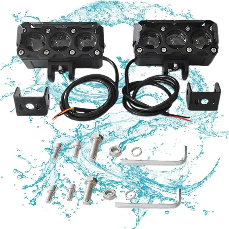 Motorcycle LED Fog Lights LED Spot Driving Iliary Lights Dual Color Spotlights IP67 Waterproof Spotlight Light For Tricycles
Motorcycle LED Fog Lights LED Spot Driving Iliary Lights Dual Color Spotlights IP67 Waterproof Spotlight Light For Tricycles