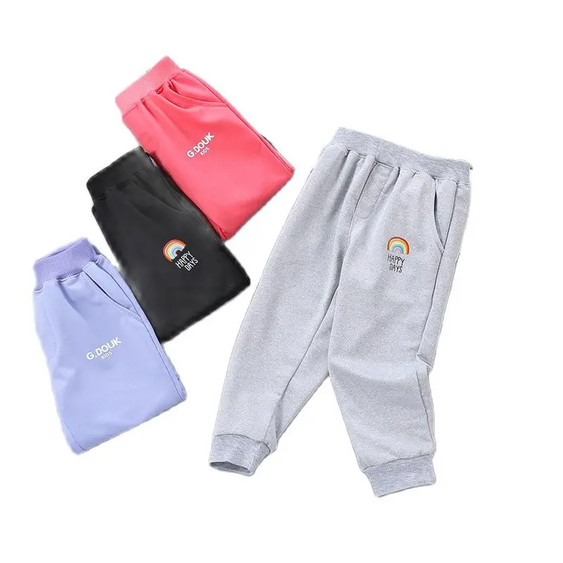 Trend Baby Boys Pants Spring Autumn New Children Casual Sports Pants Rainbow Letter Girls Korean Sweatpants Fashion Trousers
Trend Baby Boys Pants Spring Autumn New Children Casual Sports Pants Rainbow Letter Girls Korean Sweatpants Fashion Trousers