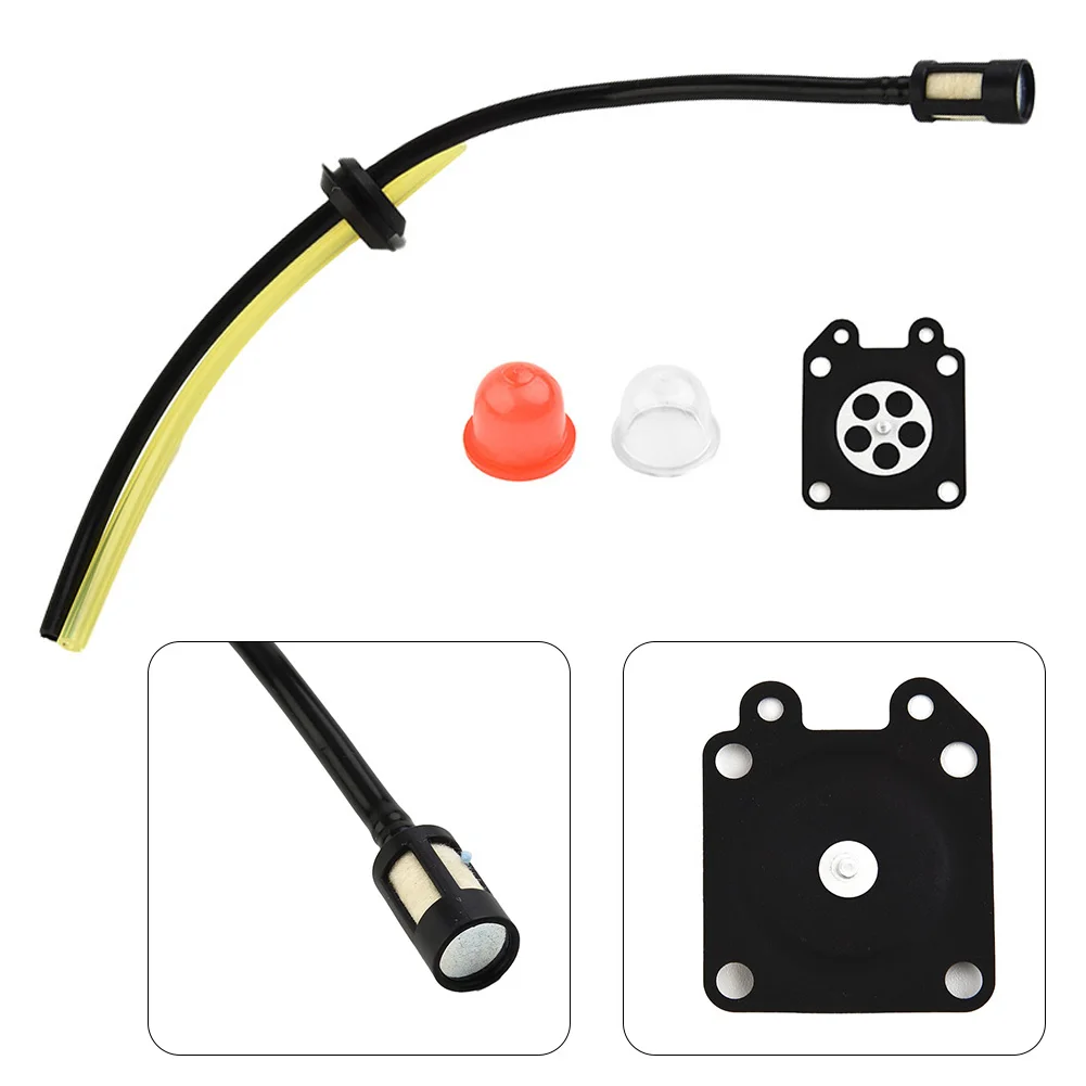 Fuel Filter Fuel Hose Seal Primer Pump Set For Brushcutter Garden Power Grass Trimmer Replacement Accessories
Fuel Filter Fuel Hose Seal Primer Pump Set For Brushcutter Garden Power Grass Trimmer Replacement Accessories