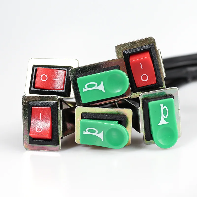 Motorcycle electric vehicle accessories modification Horn switch Headlamp handle seat switch Electric vehicle accessories
Motorcycle electric vehicle accessories modification Horn switch Headlamp handle seat switch Electric vehicle accessories