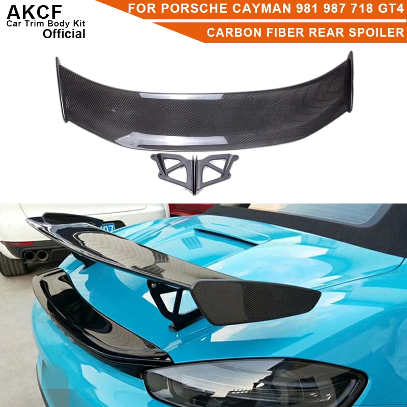 Задний спойлер GT Style из углеродного волокна для Porsche Cayman 981 986 987 718 GT4 2016-2019, задний спойлер для багажника, направляющая для губ, крыла, заднего б...
Задний спойлер GT Style из углеродного волокна для Porsche Cayman 981 986 987 718 GT4 2016-2019, задний спойлер для багажника, направляющая для губ, крыла, заднего б...