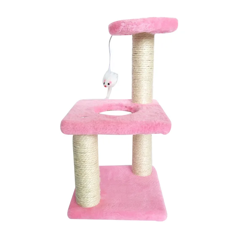 Multicolor Cat Scratcher Tree Toys Scratching Post Sisal Cat Shelves Home Pink Cat Tree cat accessories pet petits animaux
Multicolor Cat Scratcher Tree Toys Scratching Post Sisal Cat Shelves Home Pink Cat Tree cat accessories pet petits animaux