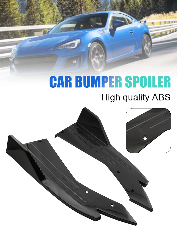 1Pair Car Rear Bumper Lip Diffuser Universal Lip Spoiler Carbon Fiber Scratch Protector Splitter Canard Exterior Accessories
1Pair Car Rear Bumper Lip Diffuser Universal Lip Spoiler Carbon Fiber Scratch Protector Splitter Canard Exterior Accessories