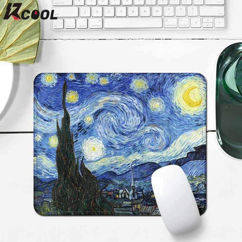 Van Gogh Starry Night Mouse Pad Computer Laptop Non-Slip Thickened Locking Edge Gaming Keyboard Pad Office Small Table Mat
Van Gogh Starry Night Mouse Pad Computer Laptop Non-Slip Thickened Locking Edge Gaming Keyboard Pad Office Small Table Mat