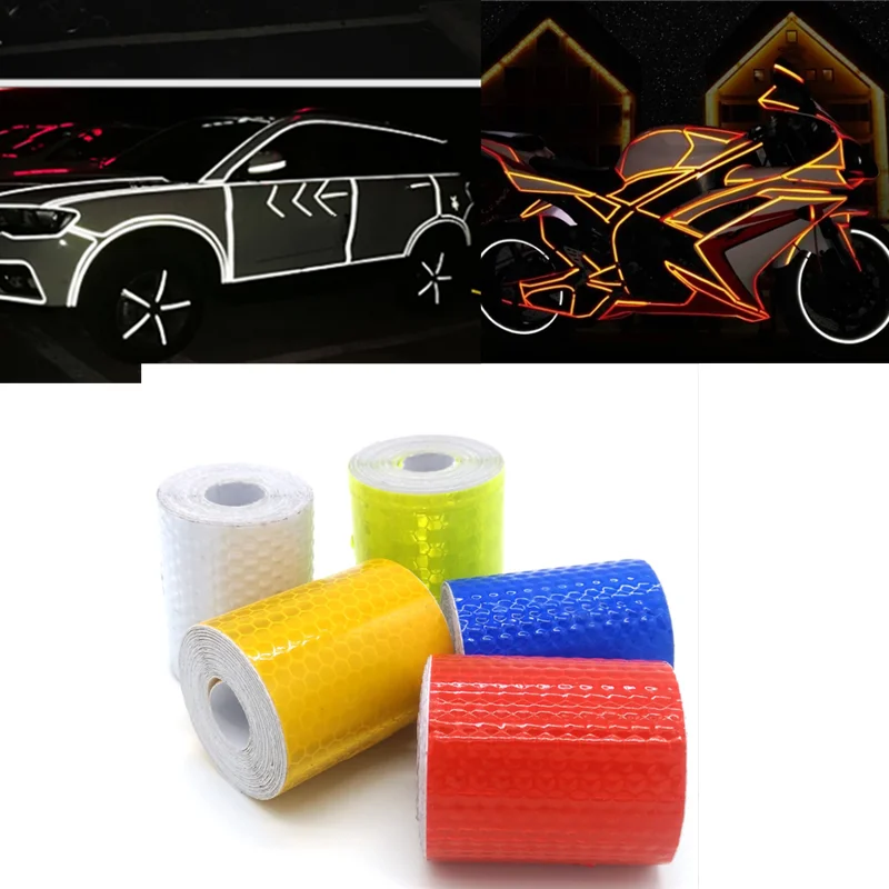 1 Roll 5cm*1m Reflective Tape Sticker Safety Mark Car Self Adhesive Warning Tape Motorcycle Bike Frame Car Decals Racing Stripe
1 Roll 5cm*1m Reflective Tape Sticker Safety Mark Car Self Adhesive Warning Tape Motorcycle Bike Frame Car Decals Racing Stripe