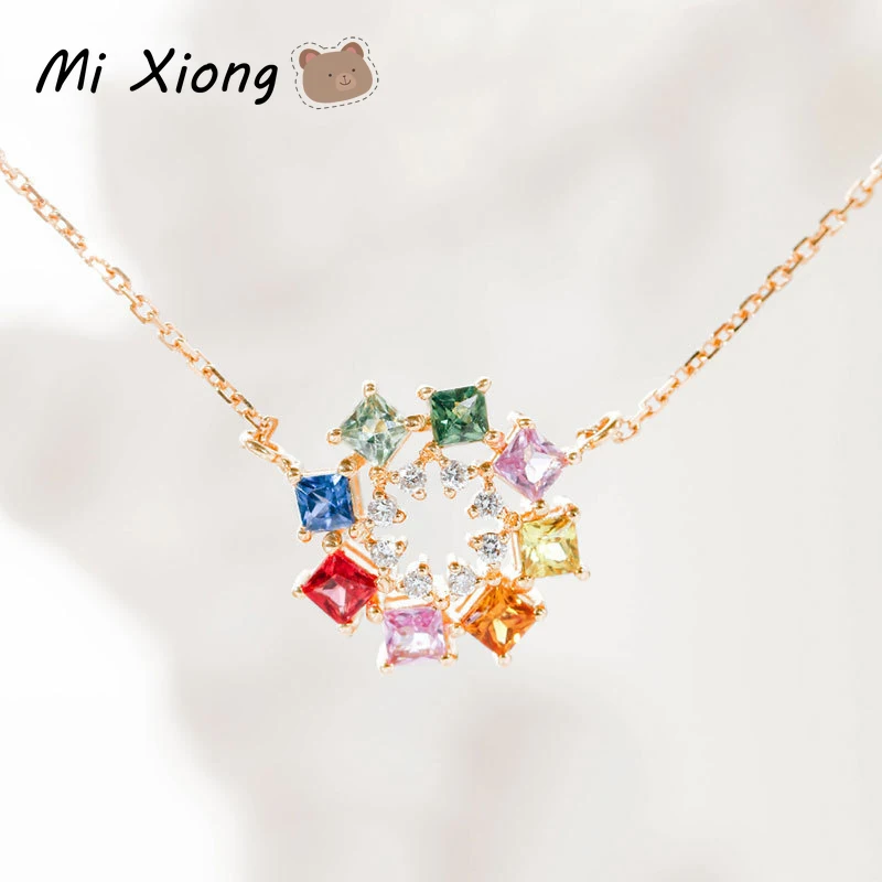 Очаровательное ювелирное изделие Mi Xiong s925, из серебра кулон, ожерелье, элегантные пробы
Очаровательное ювелирное изделие Mi Xiong s925, из серебра кулон, ожерелье, элегантные пробы