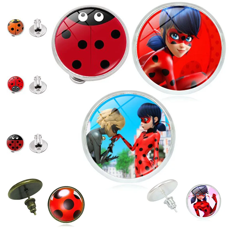 Hot Movie Jewelry Laydybug Glass Pendant Black Red Point Jewelry For Women Lady Gifts
Hot Movie Jewelry Laydybug Glass Pendant Black Red Point Jewelry For Women Lady Gifts