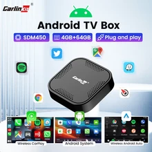 Carlinkit Smart Tv Box Android 2023 Wireless Apple Carplay Online Update WIFI Auto Connect For Netflix Car Intelligent Systems