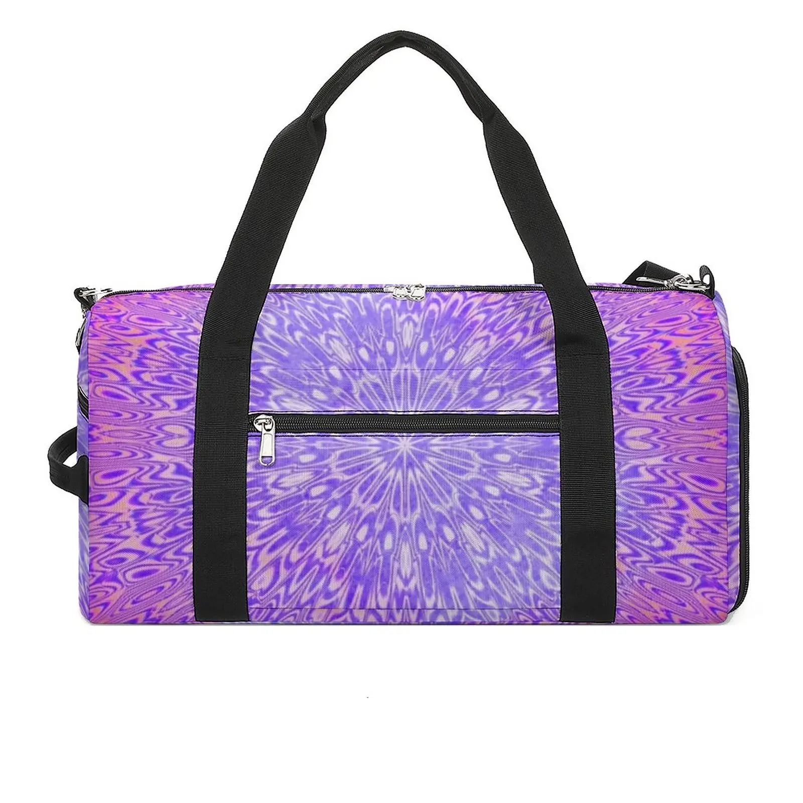 Tie Dye Style Sports Bags Vintage Mandala Swimming Gym Bag with Shoes Retro Handbags Couple Printed Portable Fitness Bag
Tie Dye Style Sports Bags Vintage Mandala Swimming Gym Bag with Shoes Retro Handbags Couple Printed Portable Fitness Bag